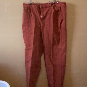 Amanda rust colored jeans